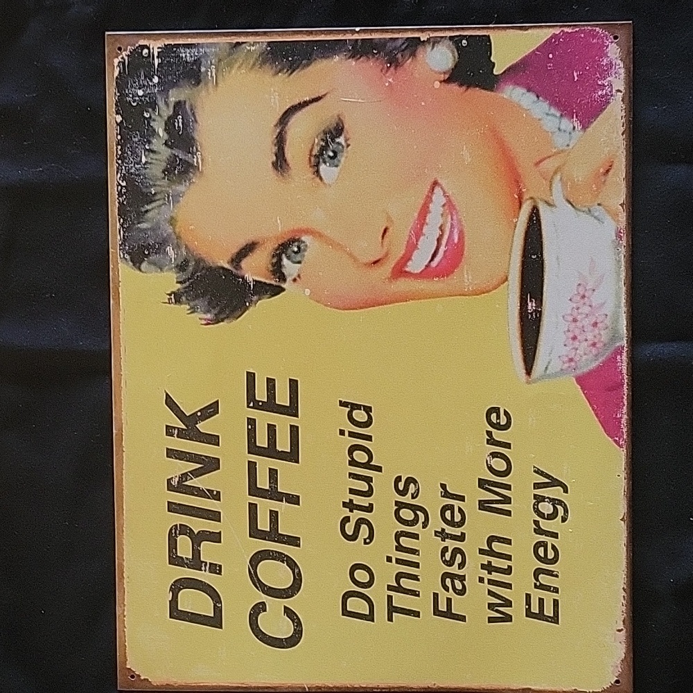 Desperate Enterprises Ephemera Tin Sign